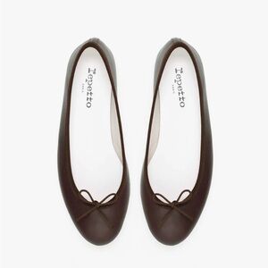 Repetto Dark Brown Ballet Flats